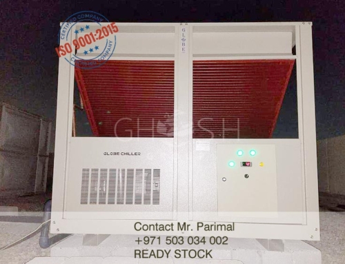 Water chiller for overhead tanks in labour camps, worker accommodations, etc.,